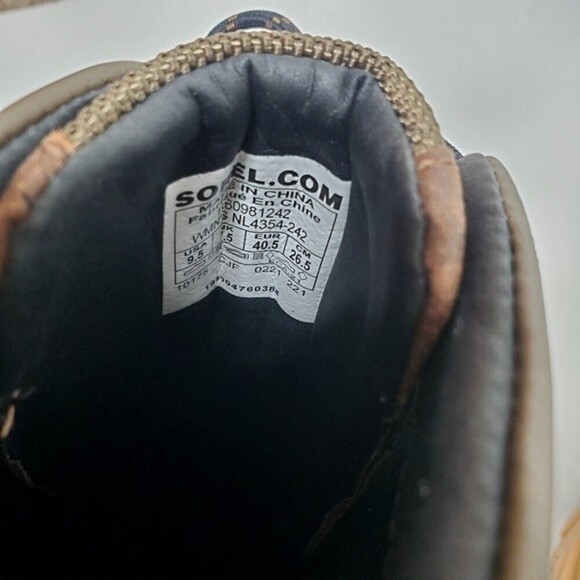 SOREL BREX™ HEEL LACE WATERPROOF LEATHER STANDOUT LUG SOLE CHUNKY BOOTIES - Picture 8 of 16